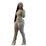 Sportswear Set Factory - OEM Long Sleeve High Waist 2025 Fall Set