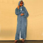 Muslim Dress Factory - OEM Dubai Black Luxury Turkish Abaya