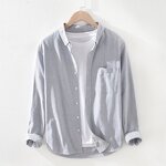 Corduroy Shirt Factory - OEM Minimalist Solid Color Loose Shirt