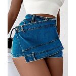 Denim Skirt Supplier - OEM Sexy Dynamic Casual A-line Skirt