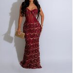 Tube Top Dress Factory - OEM Summer Sexy Backless High Slit Dress