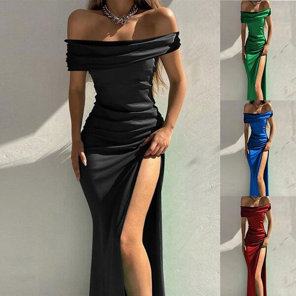 Party Dresses Supplier - OEM Spring Sleeveless Strapless Formal Dress
