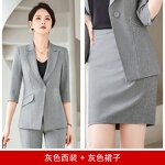 Pants Set Manufacturer - OEM Summer Formal Two Piece Office Uniform