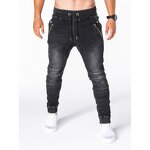 Men's Jeans Factory - OEM Stretch Knee Breaks Zipper Calf Pants
