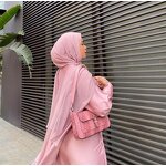 Muslim Dress Supplier - OEM Dubai Summer Three Piece Open Abaya