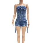 Sports Jumpsuit Factory - OEM Spring Solid Color Halter Backless