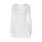 Princess Dress Supplier - OEM Spring Tube Top Slim Long Sleeve Dress