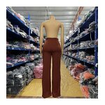 Leather Pants Supplier - OEM High-Waist Elastic Hip Leggings