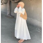 Muslim Dress Supplier - OEM Dubai Summer Three Piece Open Abaya
