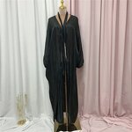 Abaya Supplier - OEM Dubai Three-Piece Solid Color Suit