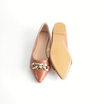 Bridal Shoes Supplier - OEM Women's pink Folding Ballet Slipper