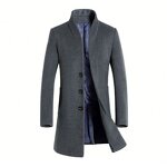 Men Jackets Factory - OEM Autumn Stand Collar Youth Casual Jacket