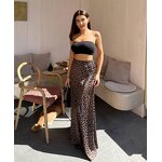 Leopard Skirt Manufacturer - OEM Print Sexy Fishtail Hip Skirt