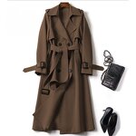Windbreaker Manufacturer - OEM Korean Style Mid-Length Over-the-Knee Coat
