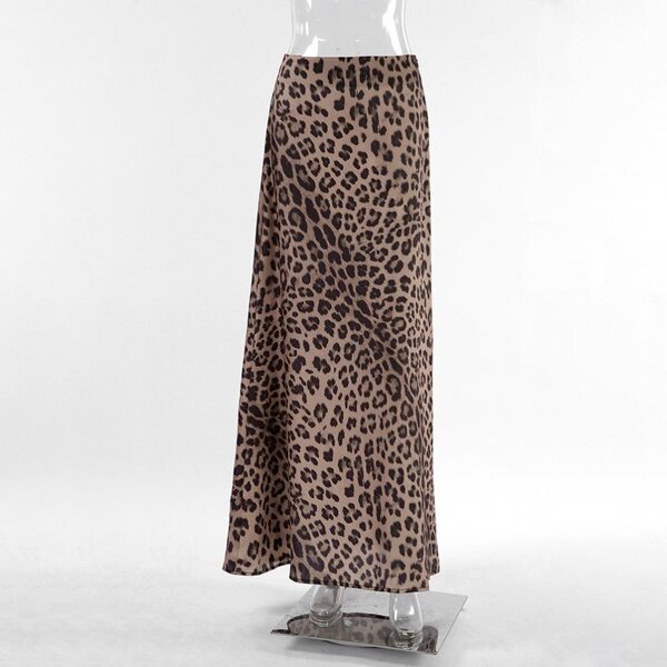 Leopard Skirt Manufacturer - OEM Print Sexy Fishtail Hip Skirt