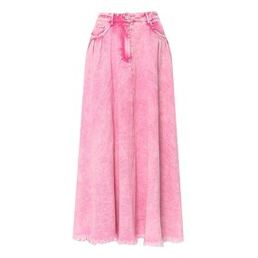 Casual Skirt Factory - OEM Spring Autumn Denim Loose Long Skirt