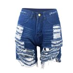 Denim Shorts Manufacturer - OEM Chic Button Detail Women Skirt