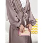 Cardigan Dress Supplier - OEM Puff Sleeve Colorful Elegant Summer Dress