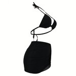 Swimwear Set Manufacturer - OEM Retro Textured 2 Piece Beachwear Set