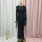 Abaya Supplier - OEM Dubai Three-Piece Solid Color Suit