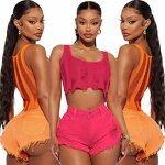 Denim Shorts Manufacturer - OEM Summer Jean Shorts for Women