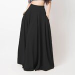 Pleated Skirt Supplier - OEM Spring Solid Color Half-length Skirt
