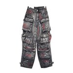 Straight Jeans Factory - OEM Spring Retro Washed High Waist Jeans