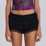 Beach Shorts Supplier - OEM Sexy Ruffled Lolita Low Waist Shorts
