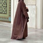 Islamic Clothing Manufacturer - OEM Eid Dubai Crepe Two Piece Set