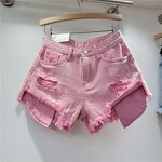 Distressed Shorts Manufacturer - OEM Cotton Ripped Straight Streetwear