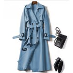 Windbreaker Manufacturer - OEM Korean Style Mid-Length Over-the-Knee Coat
