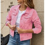 Denim Coat Factory - OEM Casual Hooded Collar Short Jacket