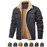 Men's Coat Manufacturer - OEM Casual Hooded Fleece Lined Washed Coat
