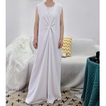 Cardigan Dress Supplier - OEM Puff Sleeve Colorful Elegant Summer Dress