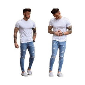 Men's Jeans Manufacturer - OEM Stretch Small Leg New Jeans