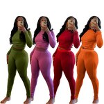 Jogging Suit Manufacturer - OEM Casual Women's Two Piece Clothing