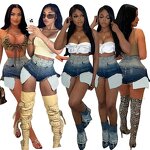 Women Denim Shorts Factory - OEM 2025 Summer New Loose Shorts