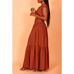 Maxi Dress Manufacturer - OEM Summer Sleeveless Pleated Nylon Dress