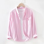 Corduroy Shirt Factory - OEM Minimalist Solid Color Loose Shirt