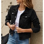 Denim Blouse Manufacturer - OEM Versatile Button Casual Formal Jacket