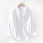 Corduroy Shirt Factory - OEM Minimalist Solid Color Loose Shirt