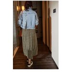 Denim Jacket Factory - OEM Casual Flower Print Loose Jacket