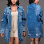 Denim Top Supplier - OEM Elegant Slim Fit Solid Color Jacket