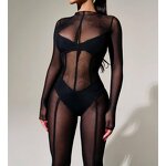 Jeans Jumpsuits Manufacturer - OEM High Stretch Denim Off Shoulder Rompers