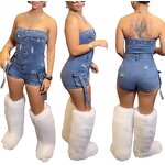 Sports Jumpsuit Factory - OEM Spring Solid Color Halter Backless