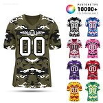 Sportswear Manufacturer - Batch Sewn Camouflage Retro Customizable