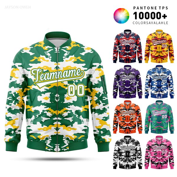 Bomber Jacket Factory - High Quality Wholesale Custom Camouflage Glossy