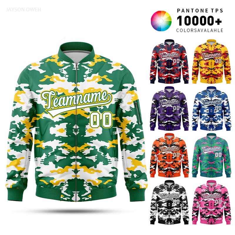 Bomber Jacket Factory - High Quality Wholesale Custom Camouflage Glossy