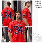 Football Rugby Shirts Manufacturer - Customized Retro Gradient Stitched