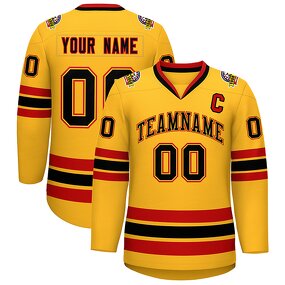 Hockey Jersey Manufacturer - Wholesale Custom Digital Printed V-Neck
